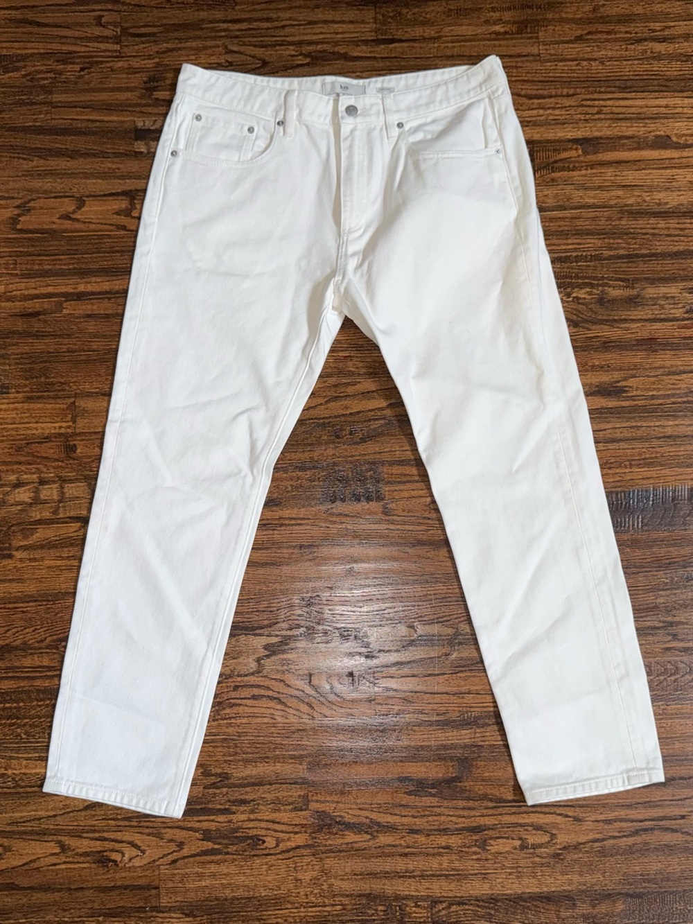Kith 101 Stafford White Denim Pants “Ivory” Jeans Size 36